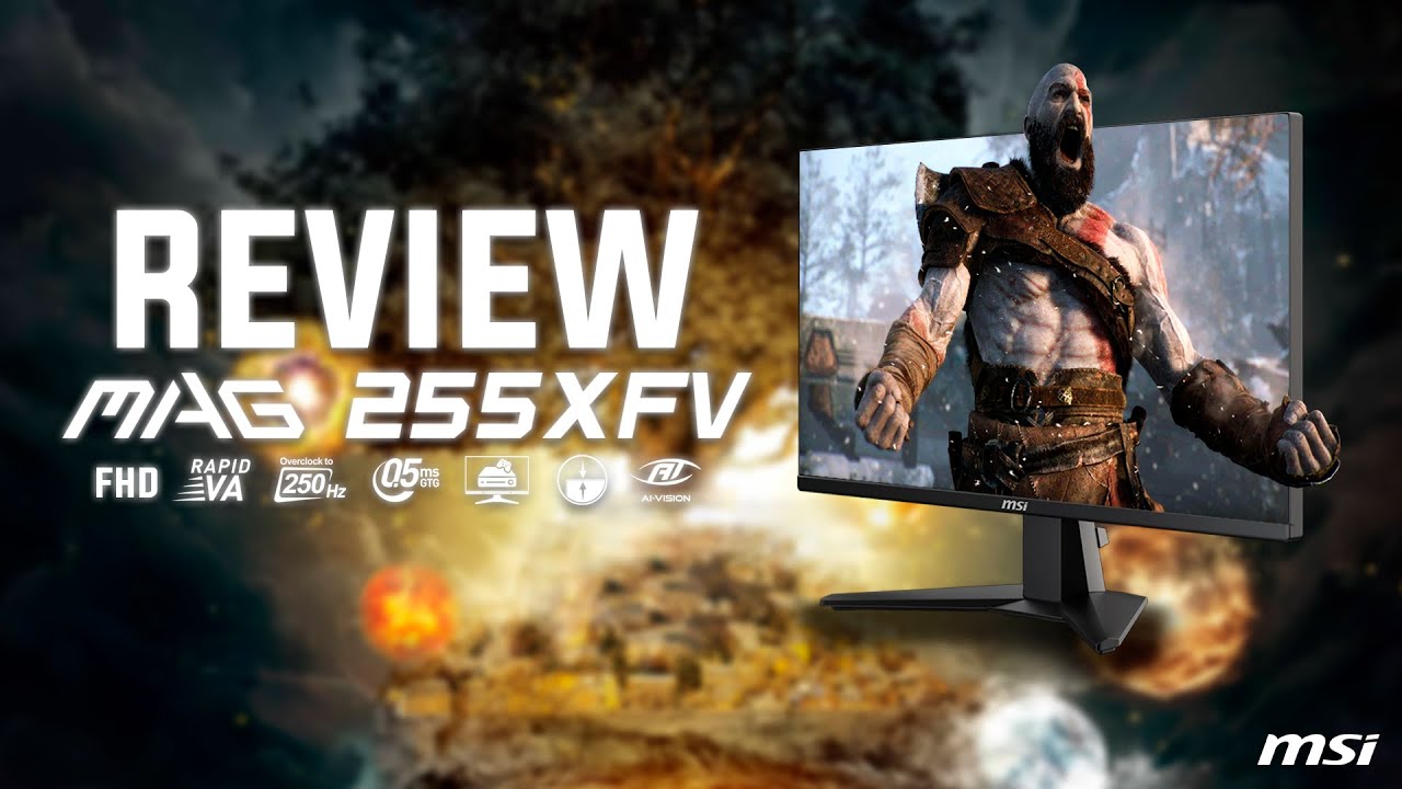 MSI MAG 255XFV: The perfect monitor for PCs and consoles at a low