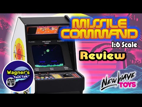 New Wave Toys Missile Command X Replicade Mini Arcade Review