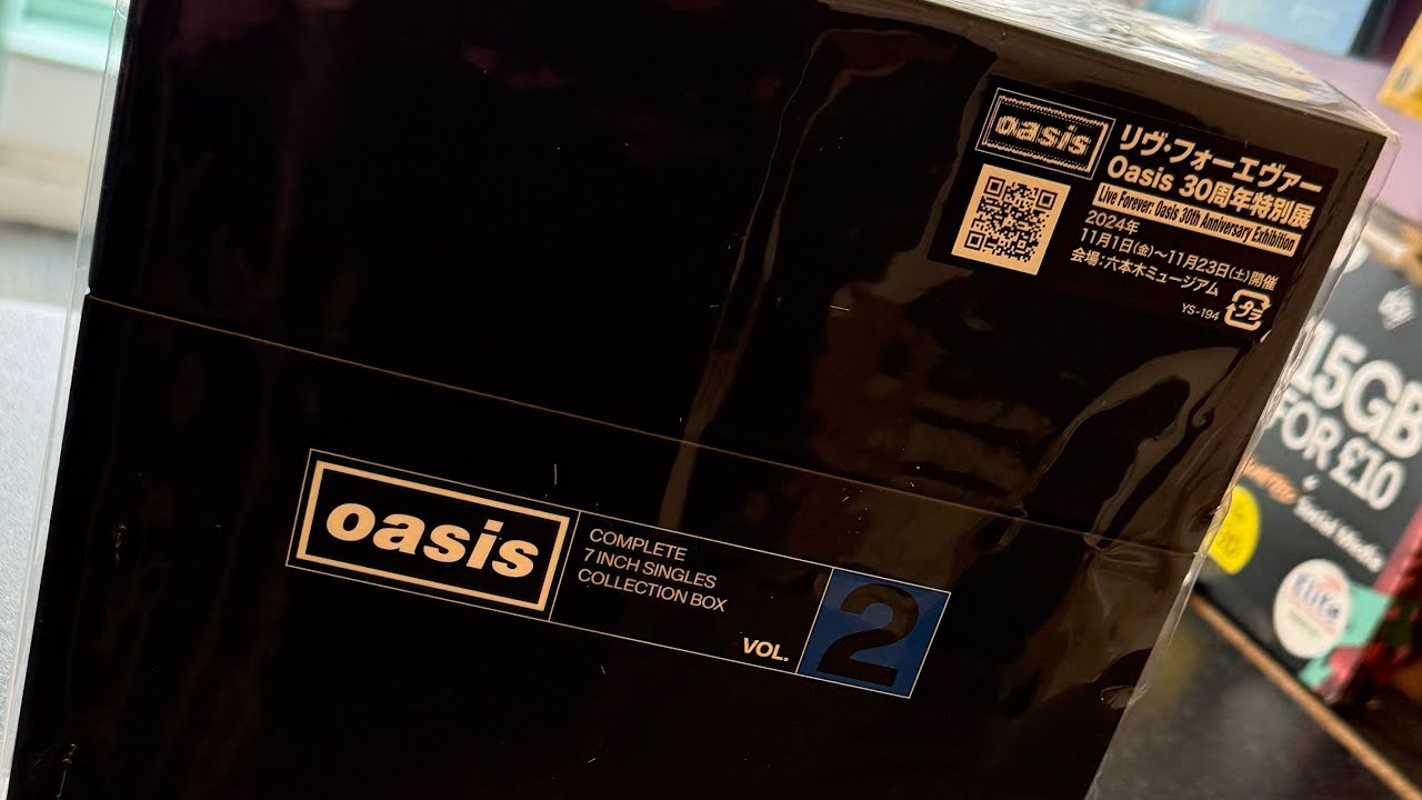 Oasis Complete 7 inch Singles Collection Box Vol.2 Japan only