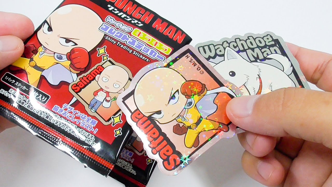 ワンパンマン コレクトステッカー One Punch Man Collectible Sticker