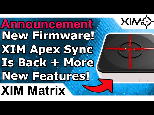 XIM Matrix - Synchronization Default, Common & Off Are Back +