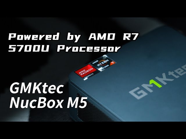AMD Ryzen 7 5700U Mini PC--NucBox M5 #minipc #AMD #ryzen7
