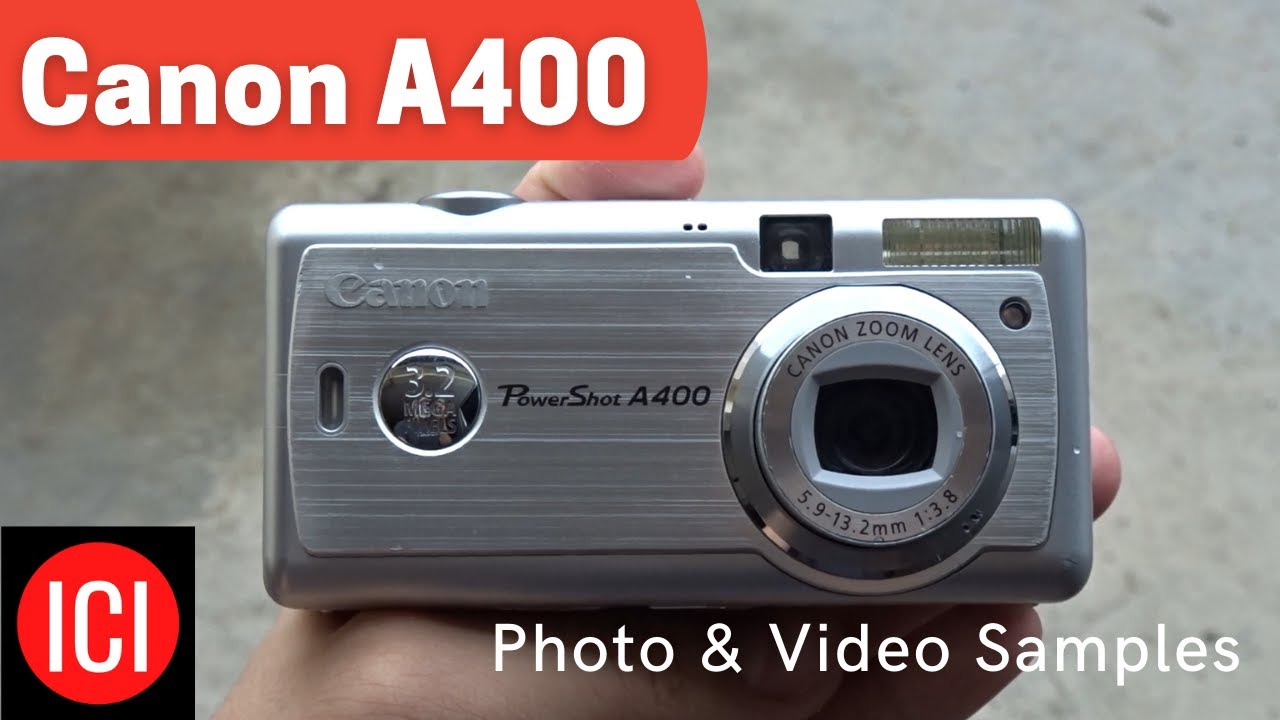 15 year old camera test - Canon A400 - YouTube