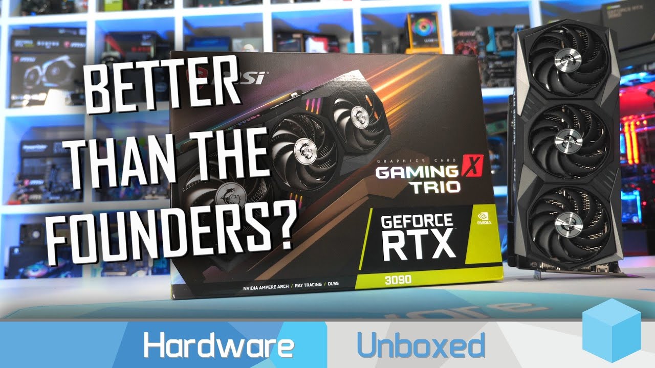 MSI RTX 3090 Gaming X Trio Review, Thermals, Overclocking & Gaming