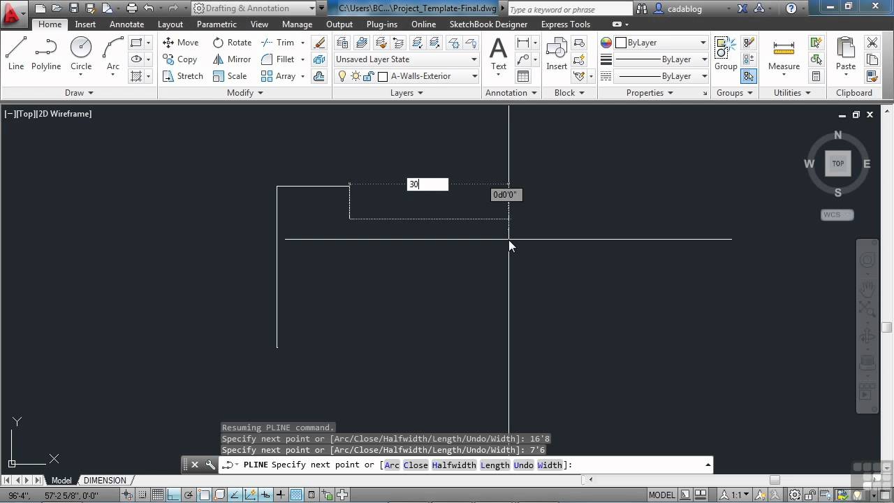 AutoCAD 2013 Tutorial | Simple CAD Techniques Part 1