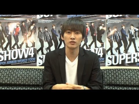 SUPER JUNIOR / 「SUPER SHOW4 LIVE in JAPAN」 ウニョクコメント、｢Mr