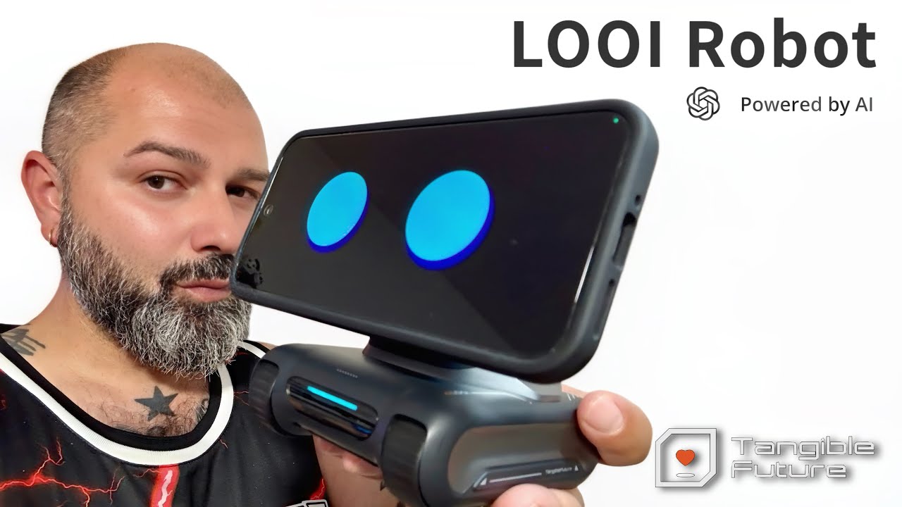 LOOI Robot by Tangible Future - Powered by AI ( Unboxing & Hands