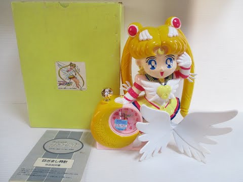 Sailor Moon Figure Talking Sailor Stars Voice Alarm Clock