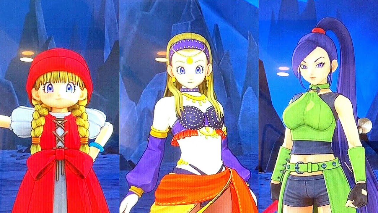 SECセーニャとGRベロニカ・マルティナのドラクエⅪ女子会パーティー