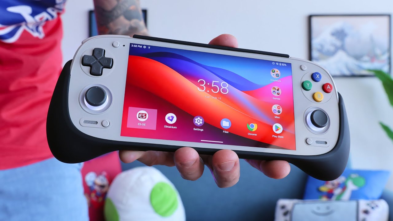 Retroid Pocket 5 Grips: A Nice Enhancement - YouTube