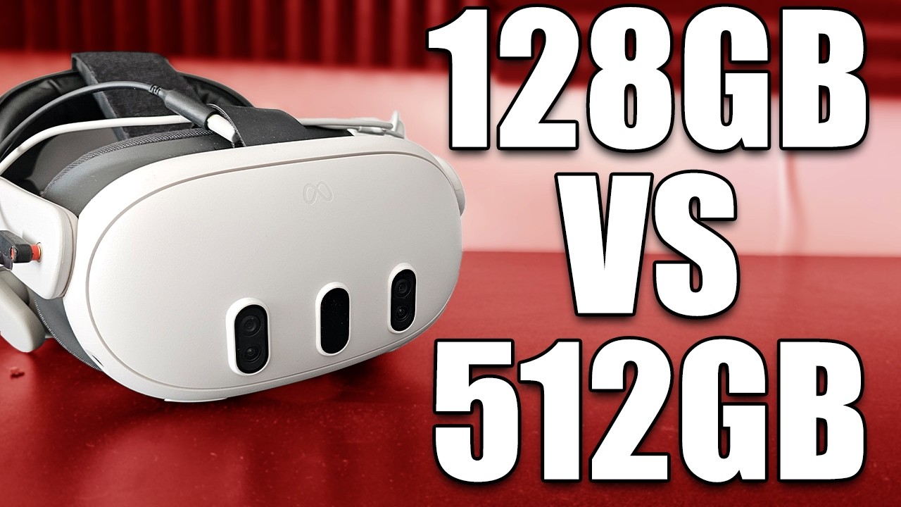 128GB vs 512GB Meta Quest 3 | Which one should you get? - YouTube