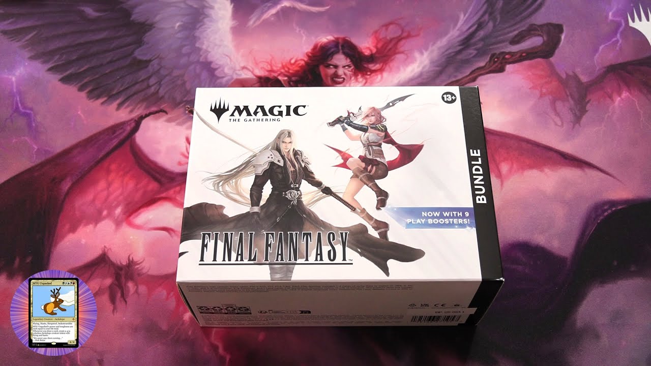 MTG Final Fantasy Bundle Unboxing - YouTube