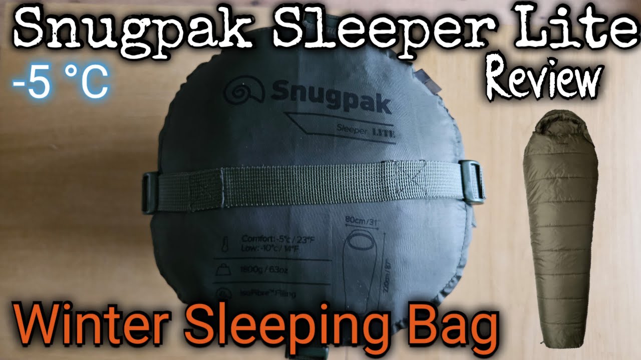 Snugpak Sleeper Lite Review | Budget Winter Sleeping Bag | -5 °C