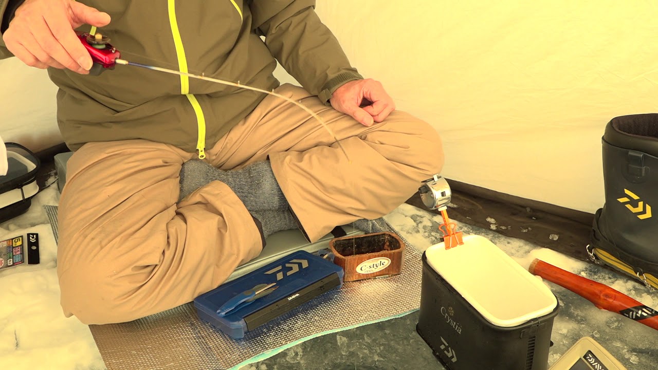 千島克也ワカサギ釣り アタリ集 - YouTube