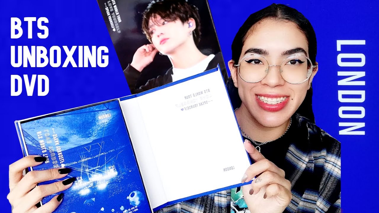 BTS Love Yourself Speak Yourself LONDON DVD Unboxing (Spanish
