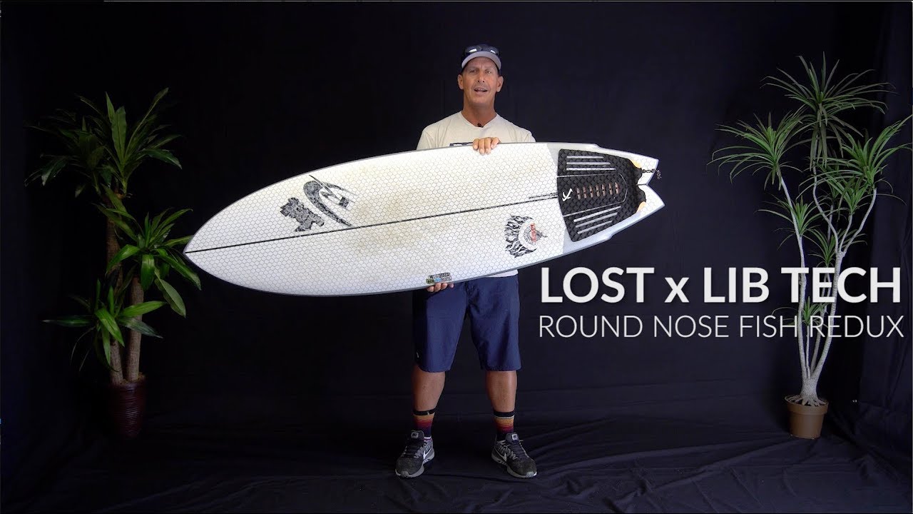 Lost Round Nose Fish Redux Surfboard Review - YouTube