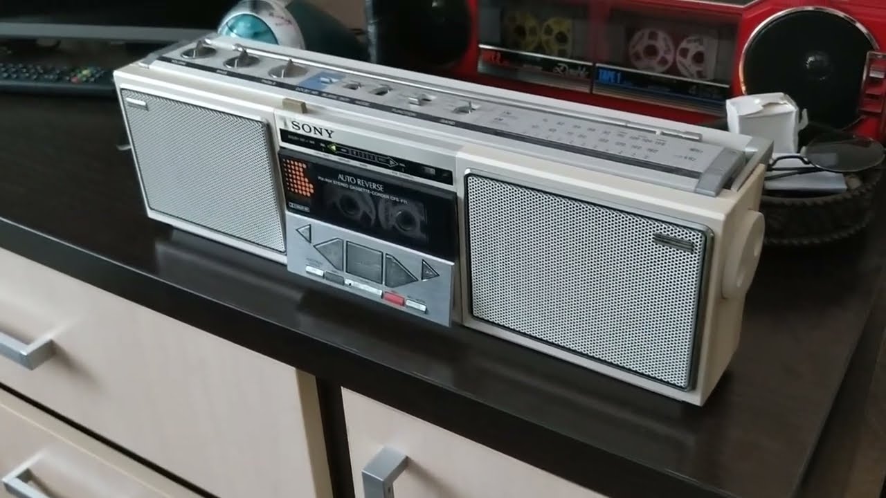 昭和 レトロ 当時物 カセット デッキ SONY CFS-F11 昭和 レトロ 当時物