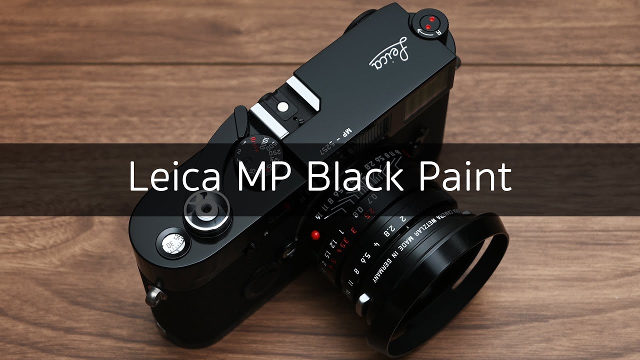Unboxing! Buy a brand new LEICA MP 0.72, a super high-end film