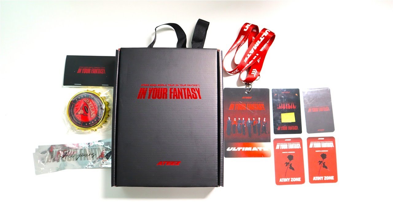 ATEEZ IN YOUR FANTASY WORLD TOUR 2025 ULTIMATE VIP BENFIT, LUCKY