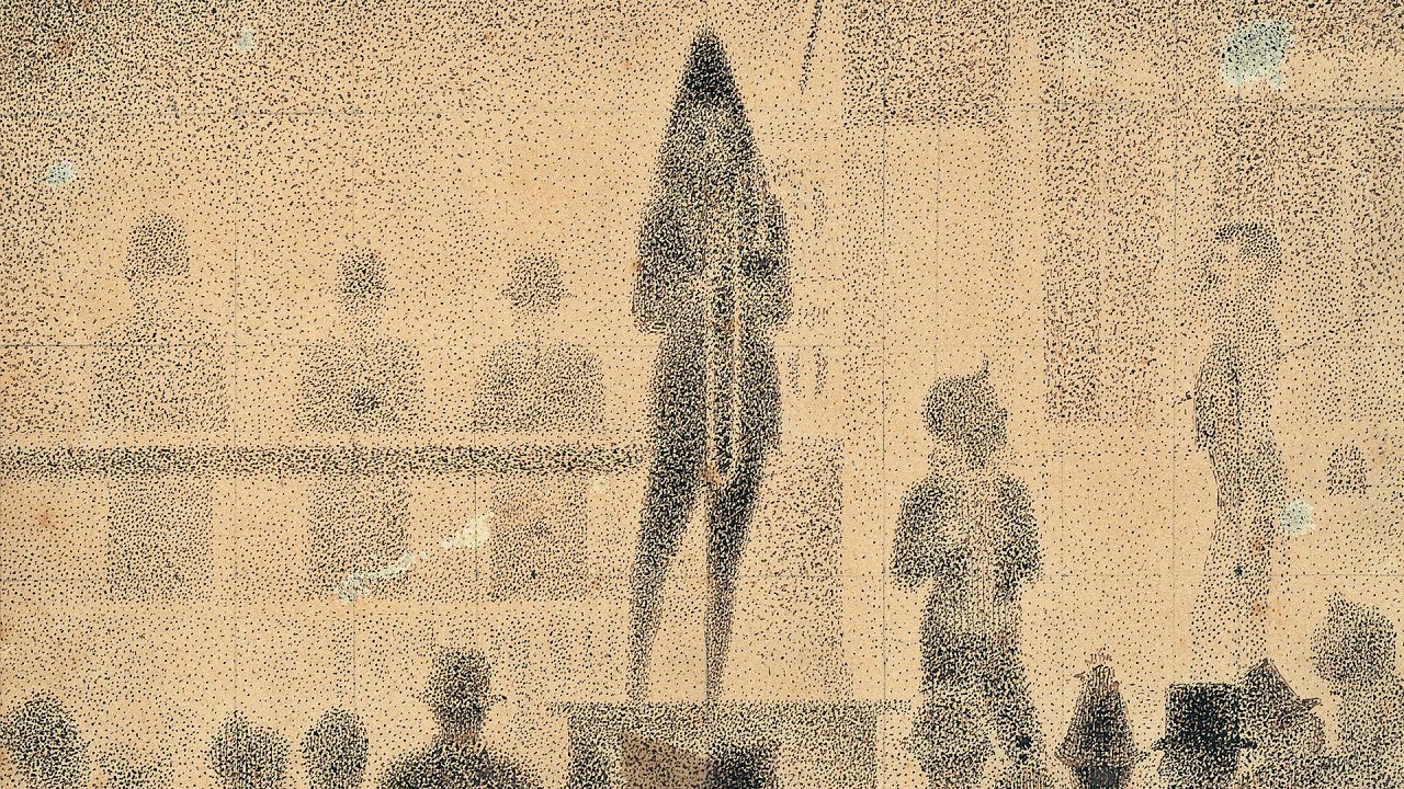 Master's Drawing” Georges Seurat Drawing - YouTube