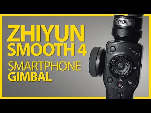 Zhiyun Smooth 4 Smartphone Gimbal Stabilizer - YouTube