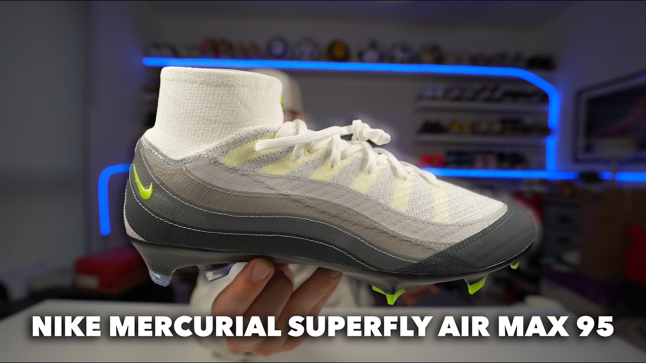 UNRELEASED NIKE MERCURIAL SUPERFLY AIR MAX 95! - YouTube