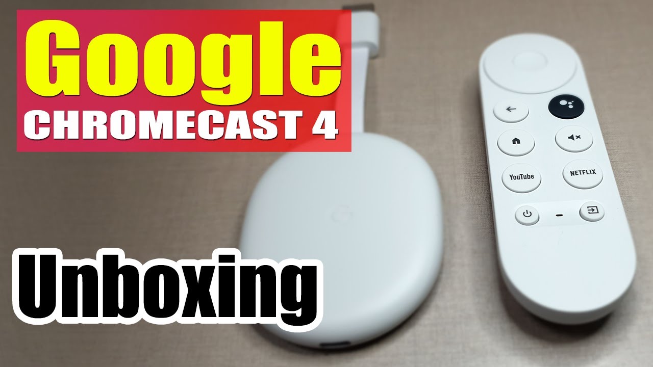 Google Chromecast 4 Unboxing #chromecast #google #unboxing - YouTube
