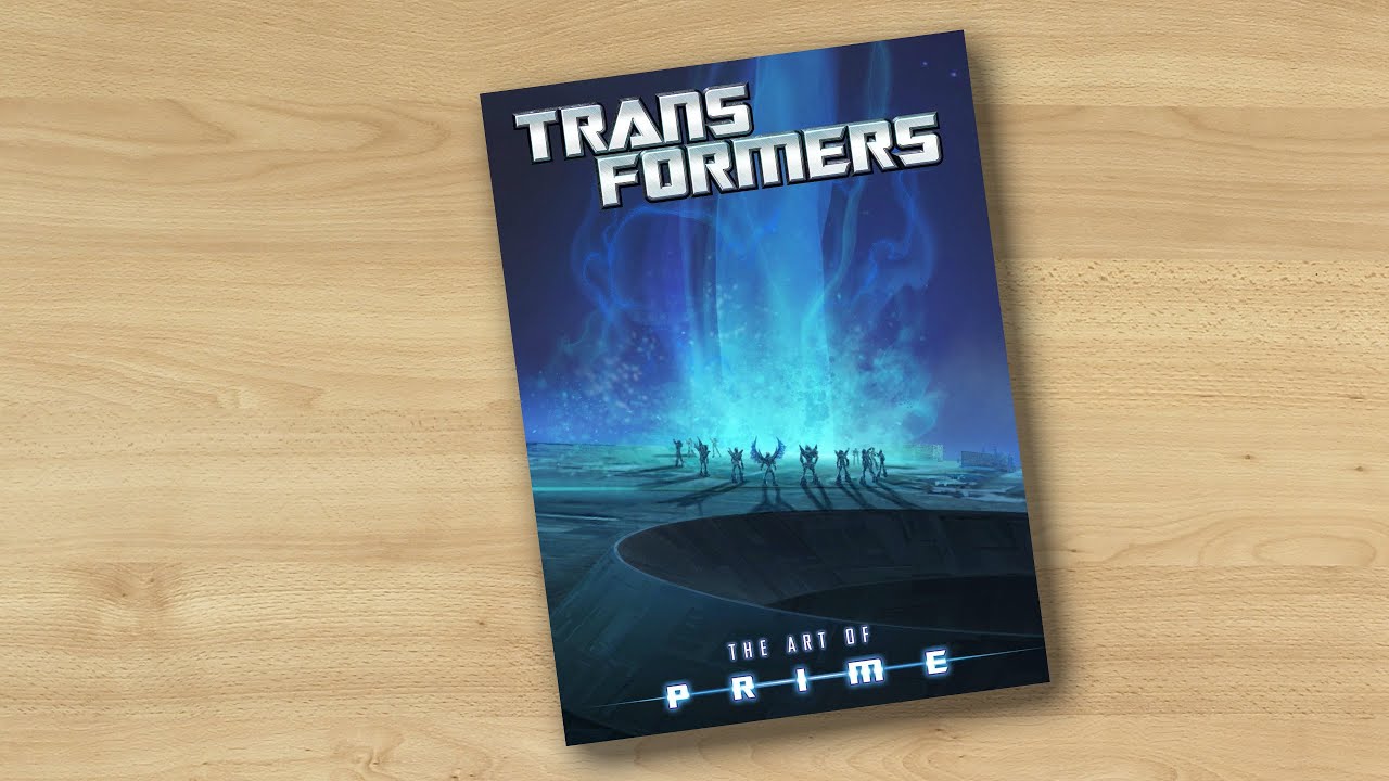 Transformers: The Art of Prime (book flip) - YouTube