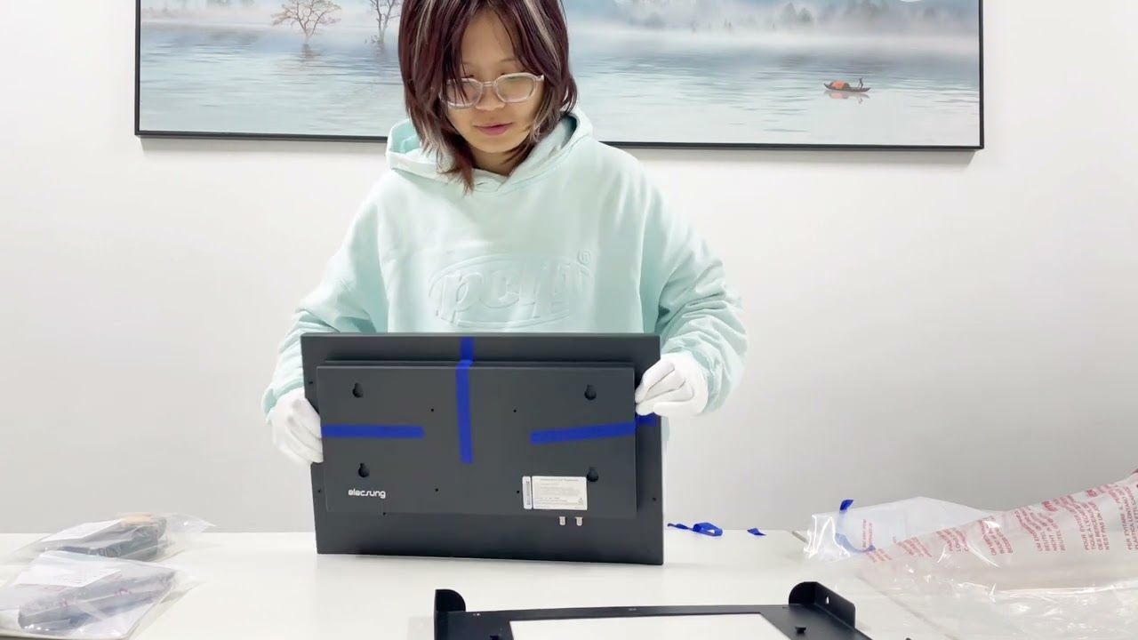 Elecsung 19V型 ELE1056 防水スマートミラーTV。1080Pフルハイビジョン