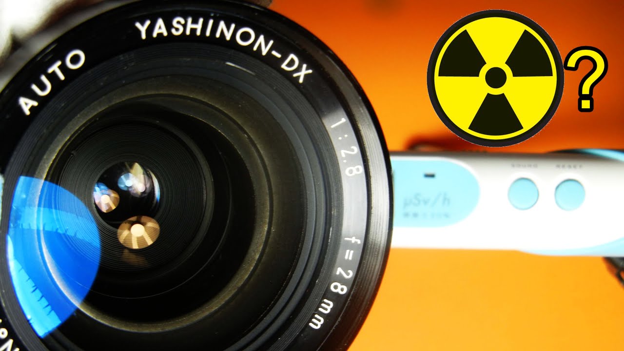 Testing lenses for Gamma radiation : Yashica Yashinon-DX 28mm F2.8
