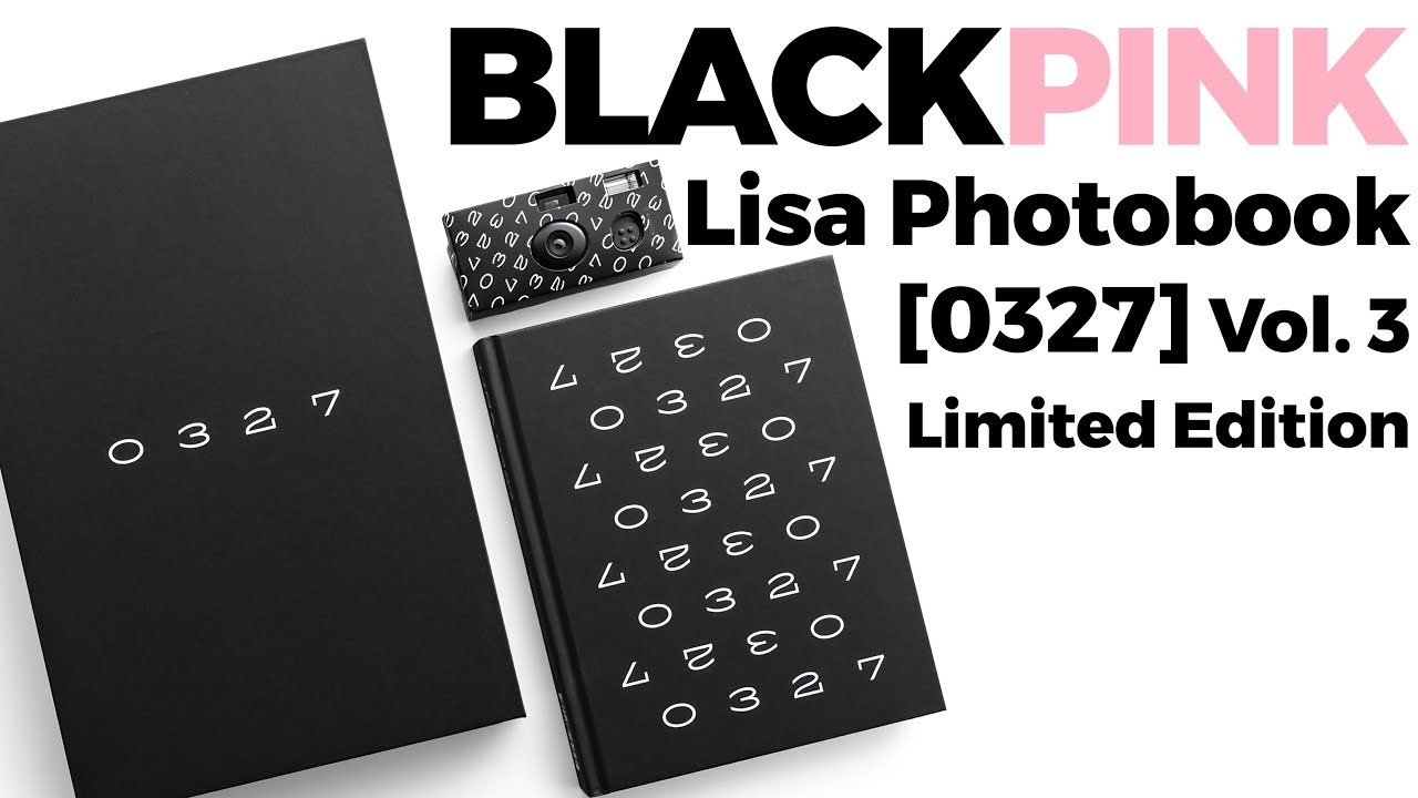 Unboxing Blackpink Lisa Photobook [0327] Vol. 3 - Limited Edition
