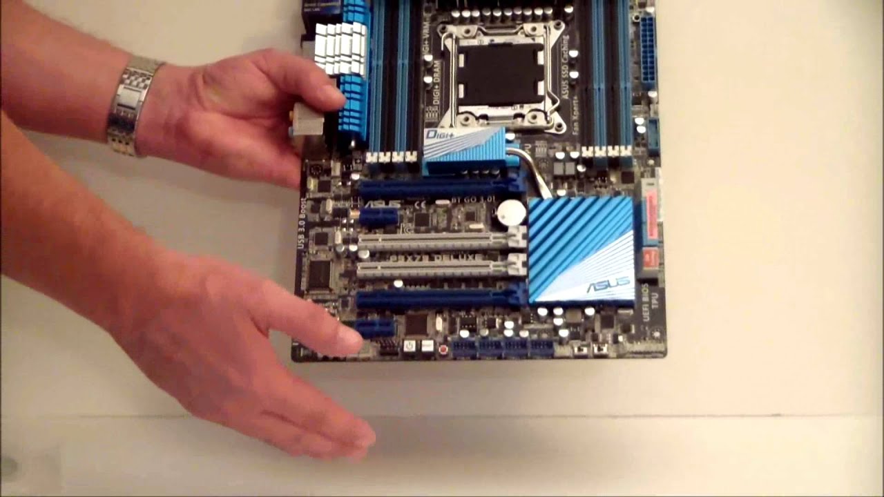 ASUS P9X79 Deluxe Motherboard Overview - YouTube