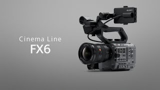 SONY ILME-FX6V CinemaLineカメラ FX6(ボディのみ) - 業務用撮影・映像