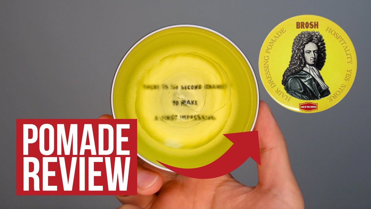 ブロッシュ×サノバチーズ ポマードのレビュー | BROSH × SON OF THE
