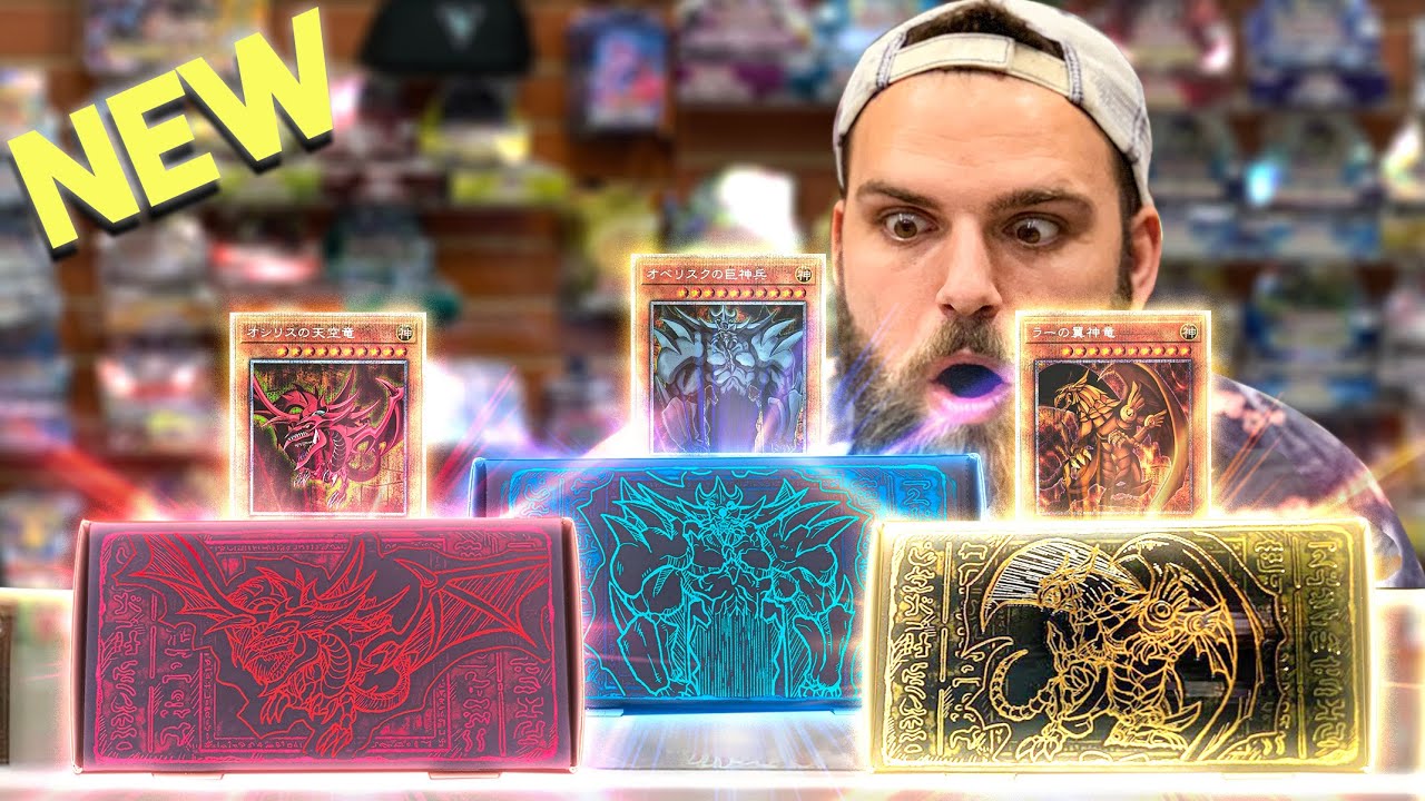 Opening KONAMI's NEW Yu-Gi-Oh! *PRISMATIC RARE* GOD CARD BOX - YouTube