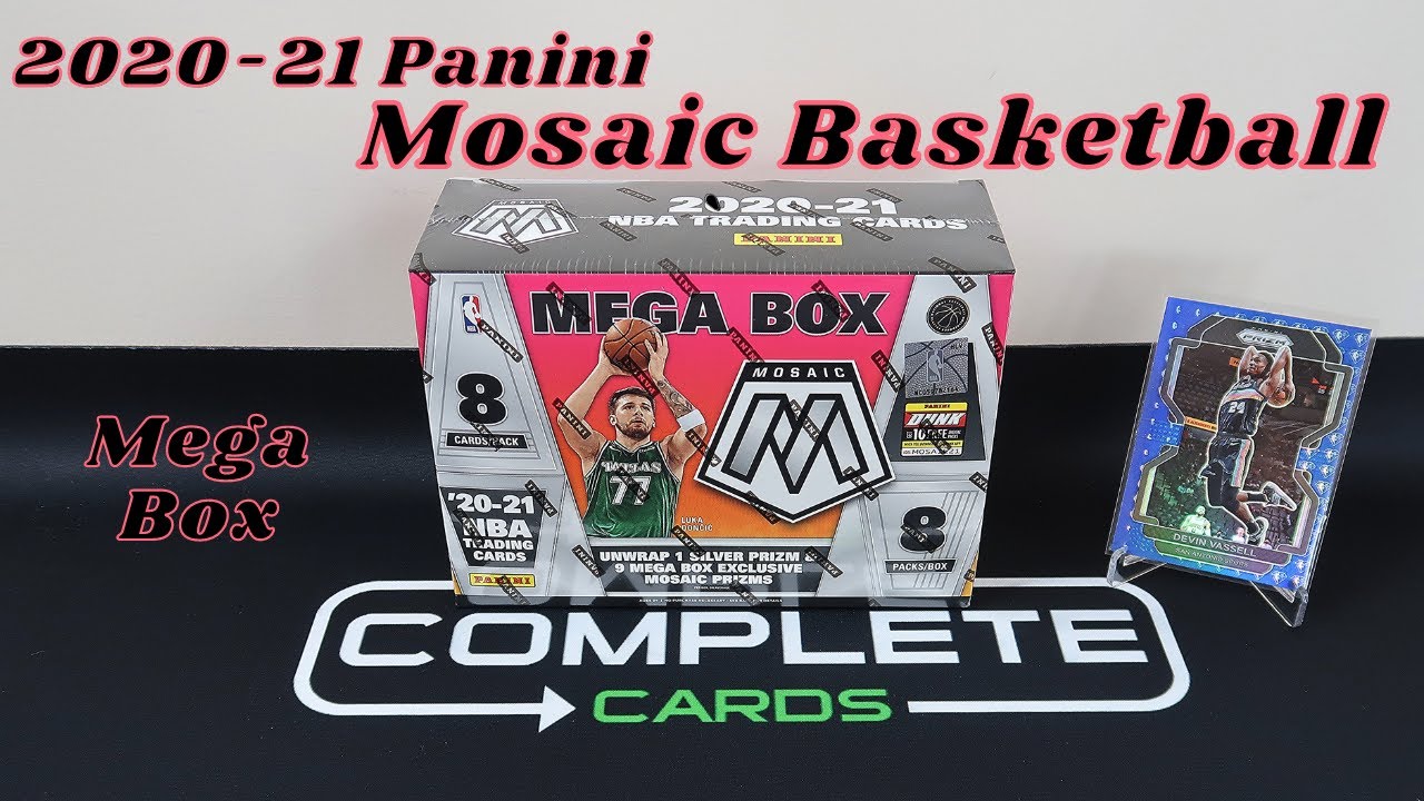 2020-21 Panini Mosaic Basketball Mega Box opening ; Target