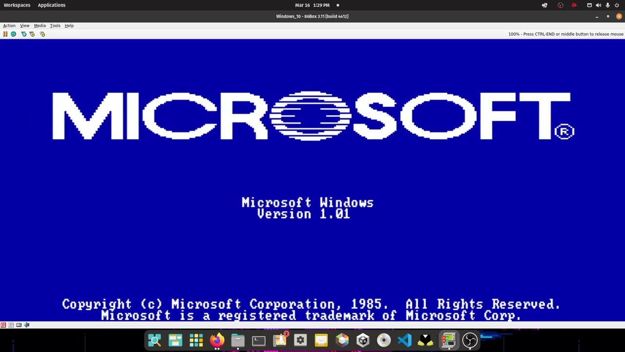 How to install Windows 1.0 in 86box! - YouTube