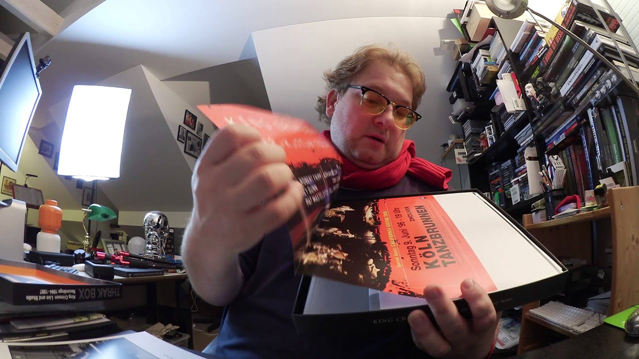 Unboxing King Crimson: Thrak-Box - 40 anniversary Box - YouTube