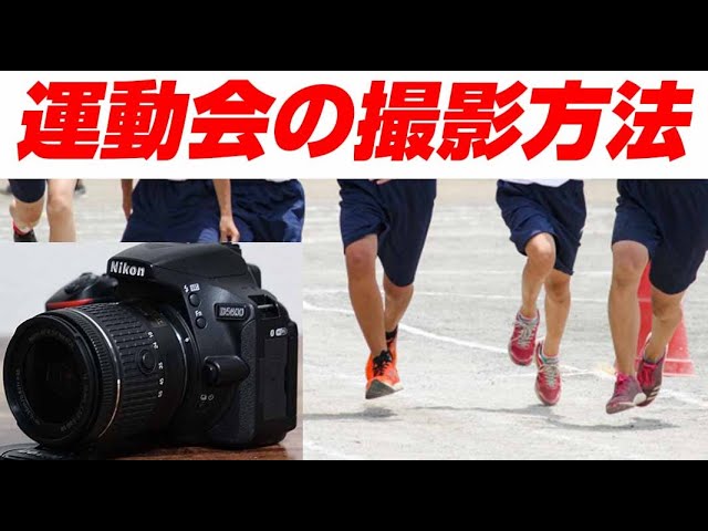 Nikon D5600 運動会の撮影の方法 - YouTube