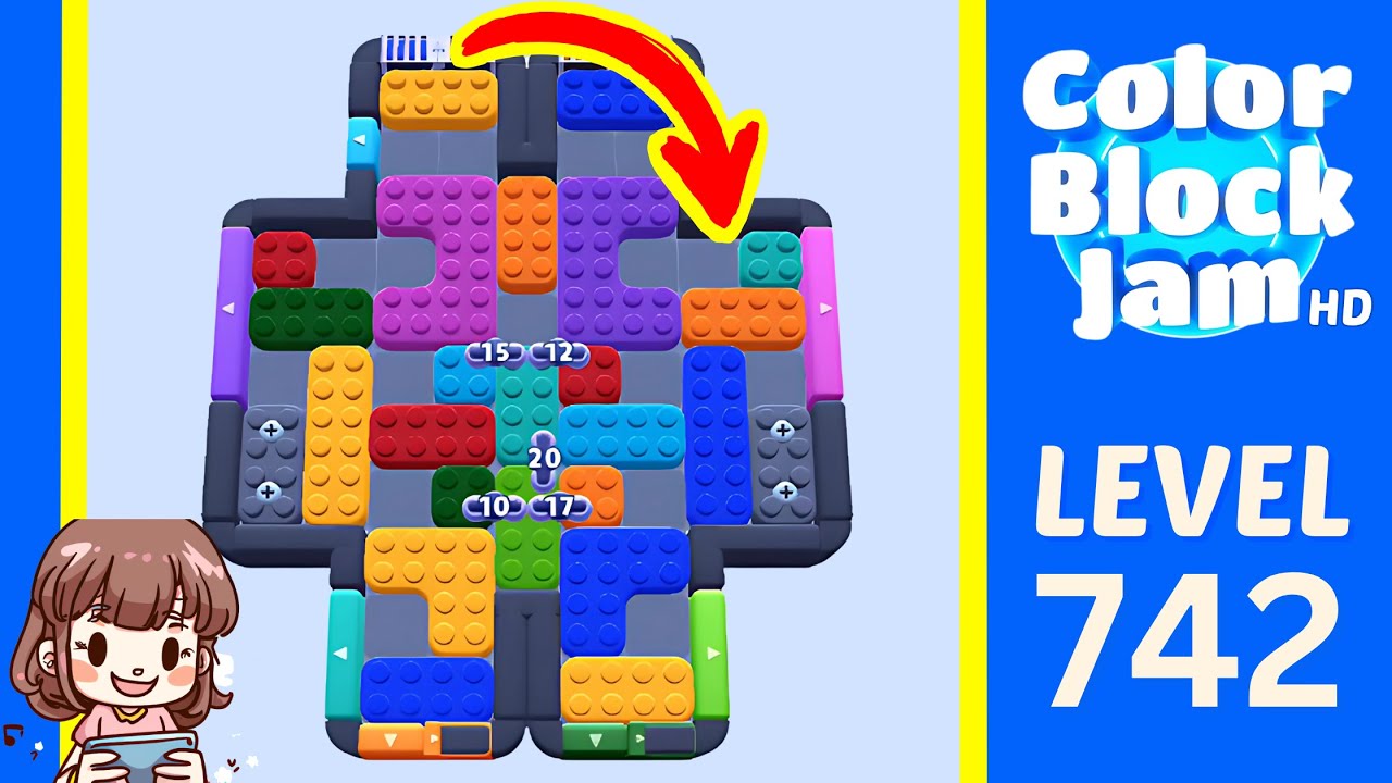 Color Block Jam Level 741 Solution Walkthrough - YouTube