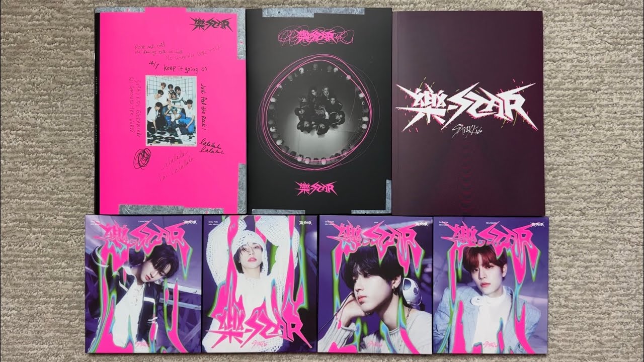 ♡Unboxing Stray Kids 스트레이키즈 8th Mini Album 樂-STAR (Rock