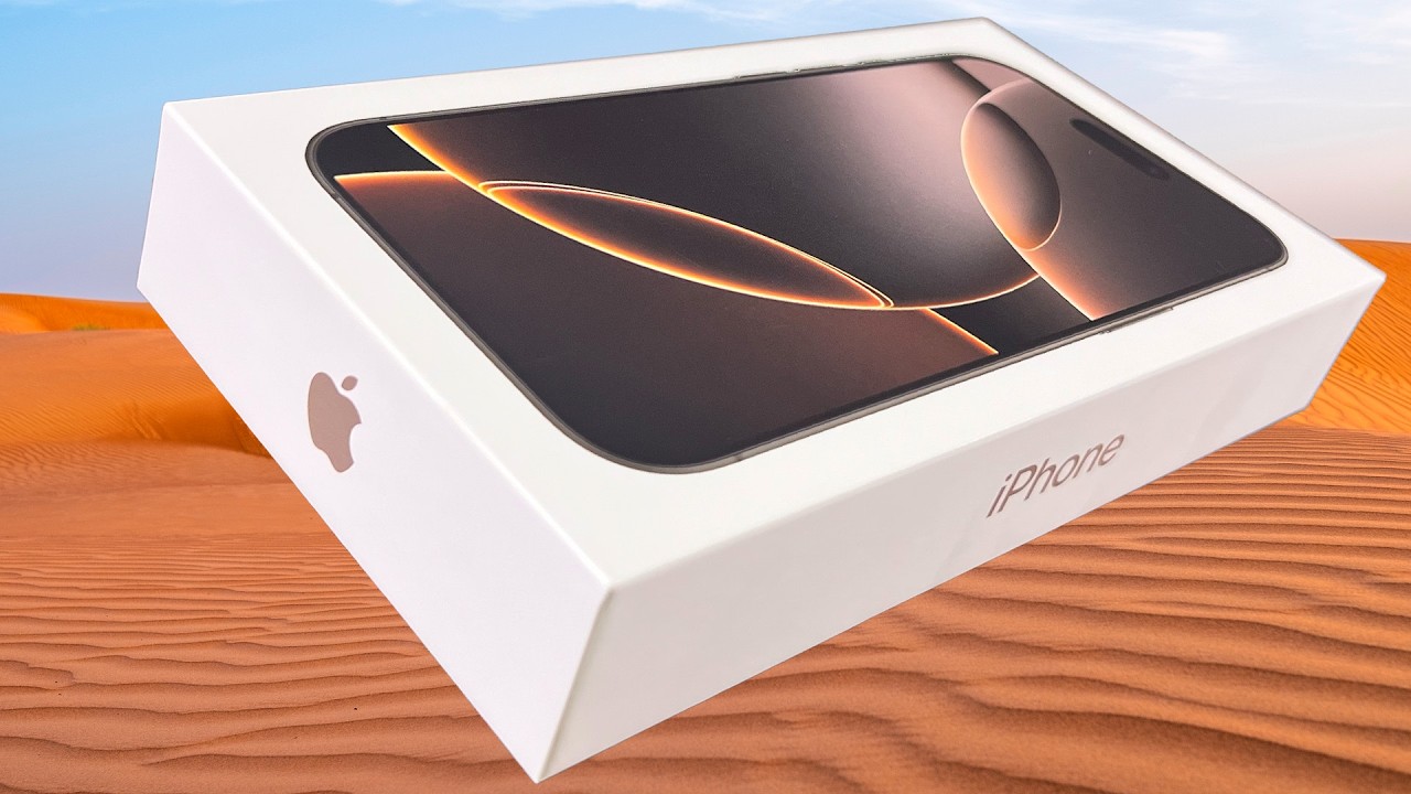 Apple iPhone 16 Pro Unboxing: Is it Desert Titanium or Rose Gold