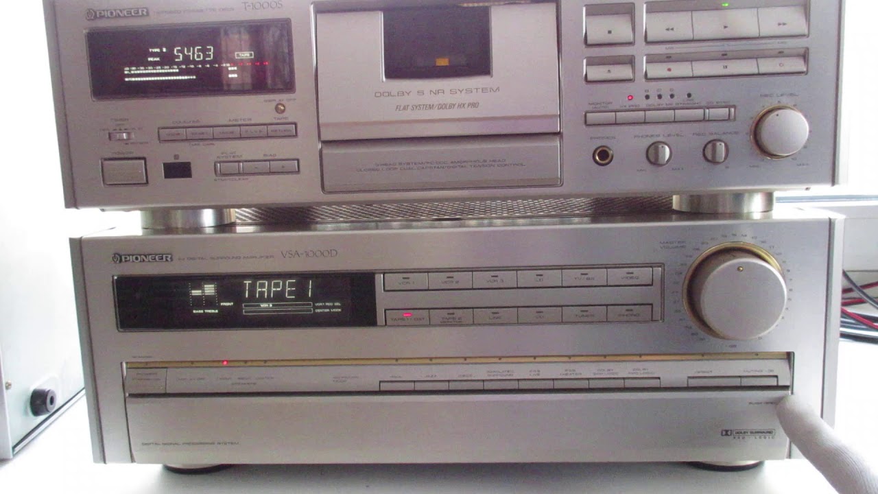 Pioneer VSA-1000D - YouTube