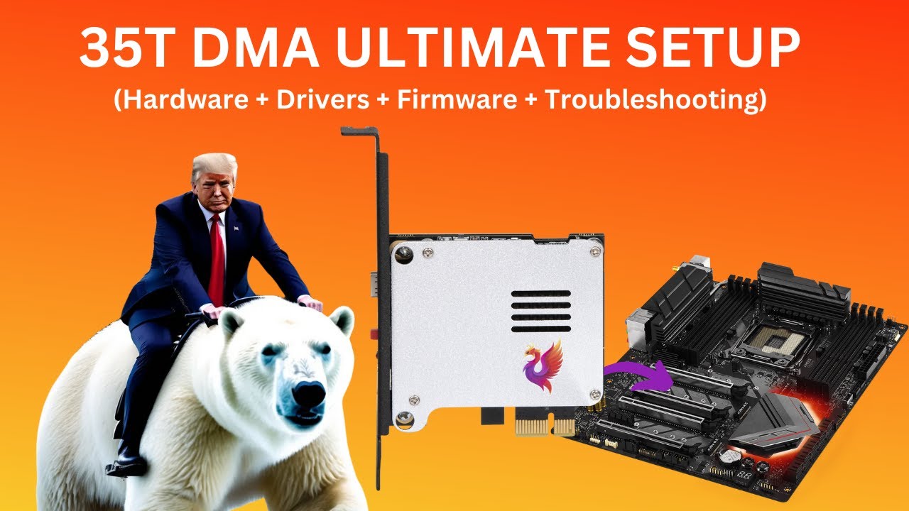 35T DMA Card Setup guide (Firmware, Drivers, Troubleshooting
