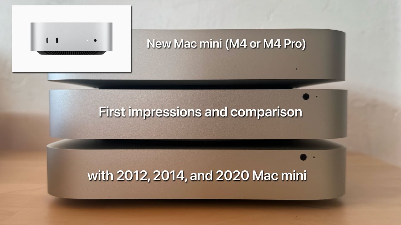 A decade with the Mac mini and first impressions on the new