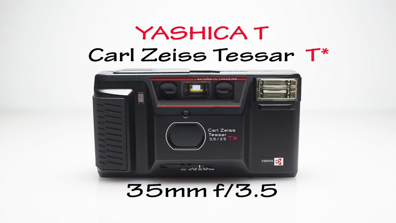 Yashica T Carl Zeiss Tessar f3.5 35mm - Quick Review - YouTube