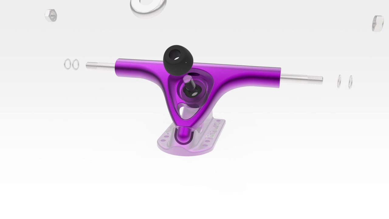 パリス スケートボードトラック V3 180 50°シルバー / Paris V3 180