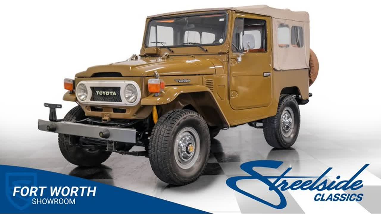 1978 Toyota Land Cruiser FJ40 7148-DFW for sale | Charlotte