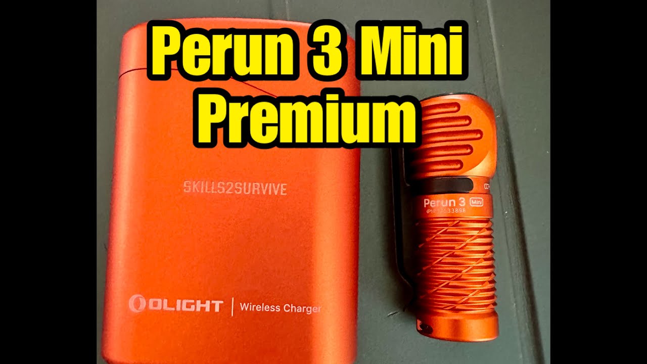 Olight Perun 3 Mini Premium - YouTube
