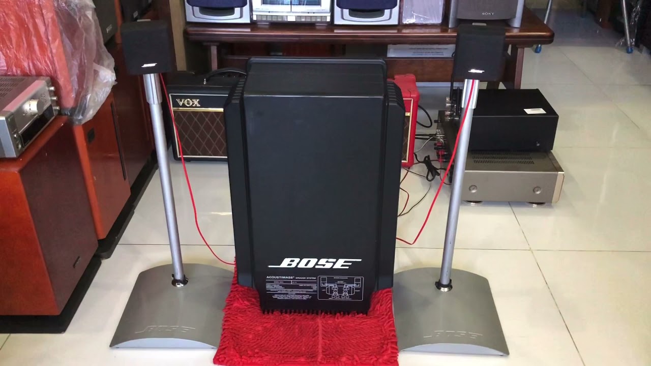 BOSE ACOUSTIMASS® MODEL.501z & SATELLITE CUBE SINGLE Acoustimass